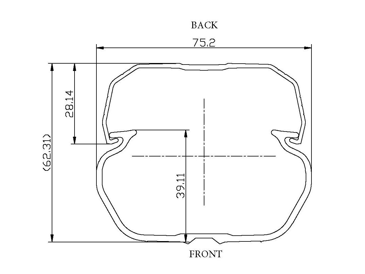 Quikfit Wall Hung Duct Series 80mm