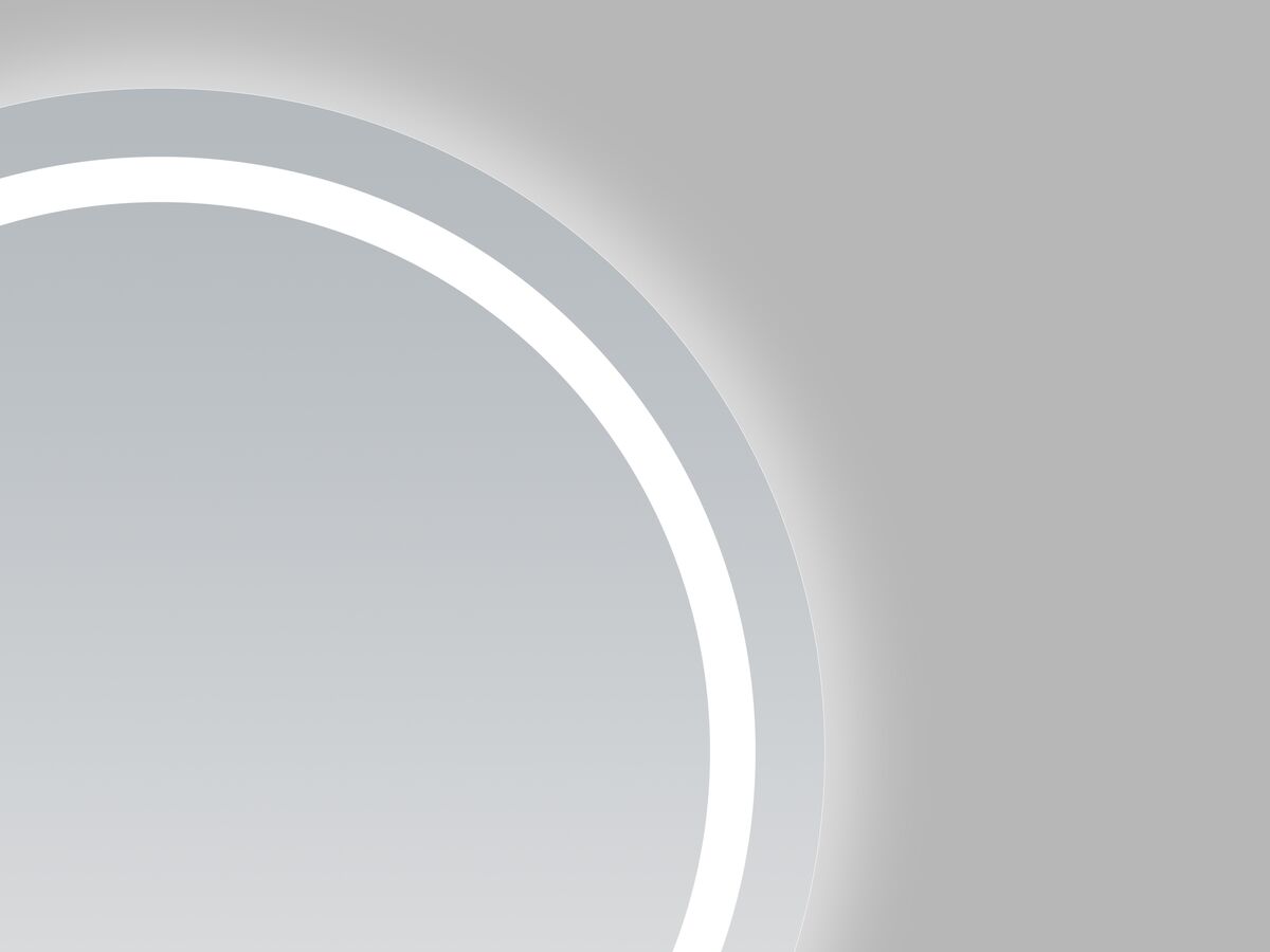 Supporting Image 4 - Kado Aspect Round Veil LED Mirror 600mm