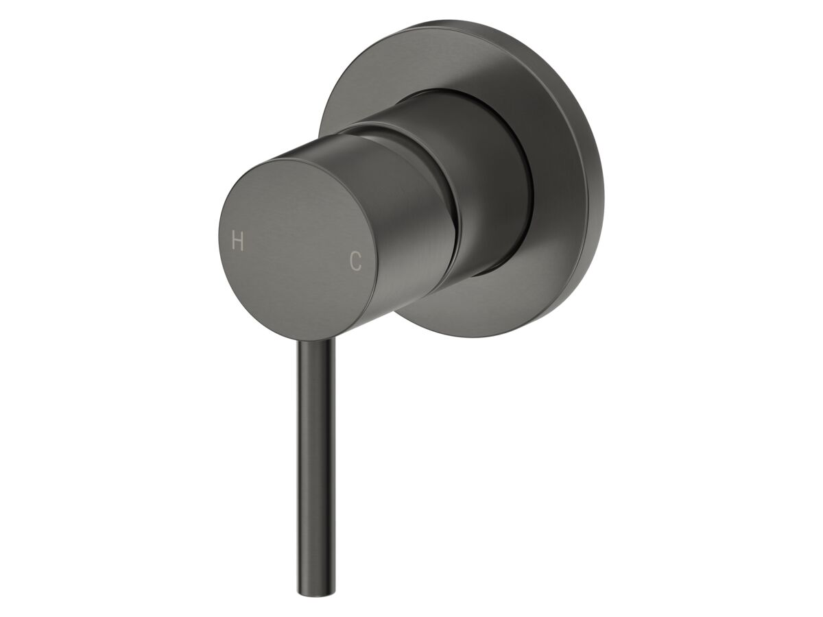 Mizu Drift Shower Mixer Brushed Gunmetal