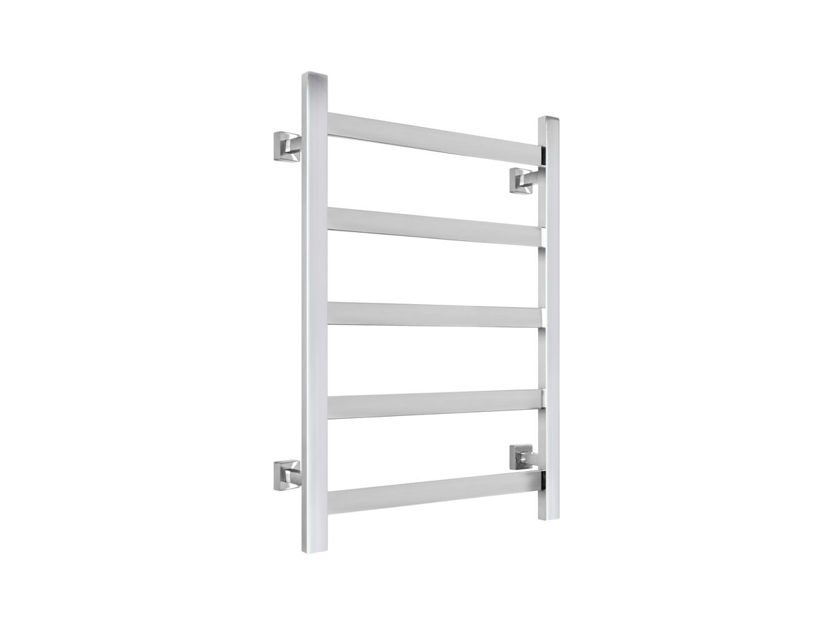 Mizu Bloc MK2 550 x 800mm Heated Towel Rail Low Voltage 24V Polished Stainless Steel