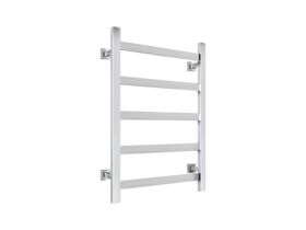 Mizu Bloc MK2 550 x 800mm Heated Towel Rail Low Voltage 24V Polished Stainless Steel