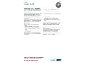 Warranty - Dura Eagle Valves