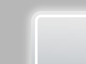 Supporting Image 4 - Kado Aspect Rectangle Veil LED Mirror 800mm X 1200mm
