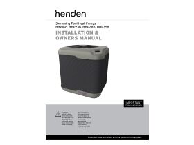 Henden Heat Pump Installation & Owners Manual