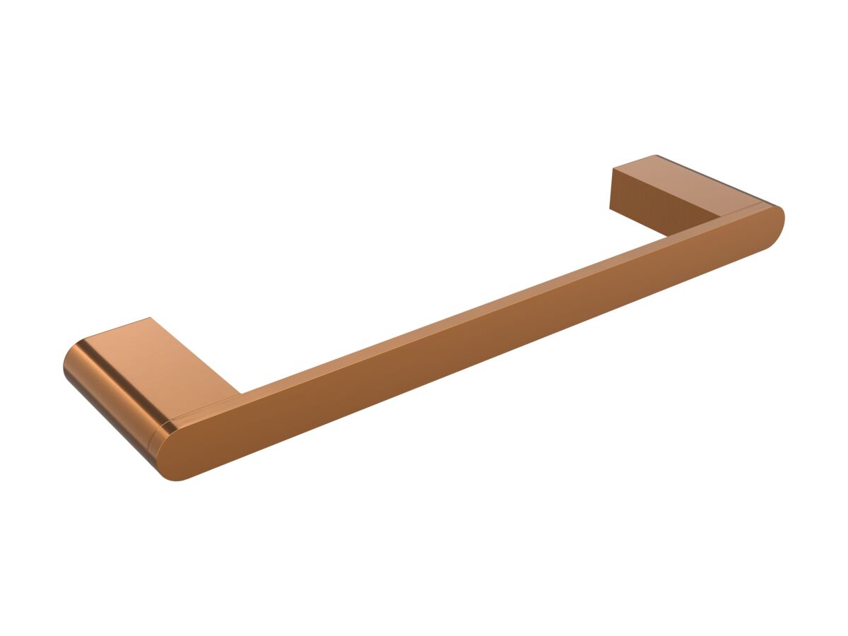 Hero - Mizu Soothe Single Towel Rail 300mm Brushed Bronze