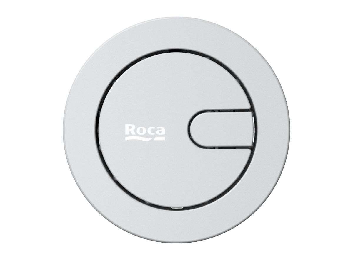 Supporting Image 2 - Roca D8 Flush Button White Small 48mm