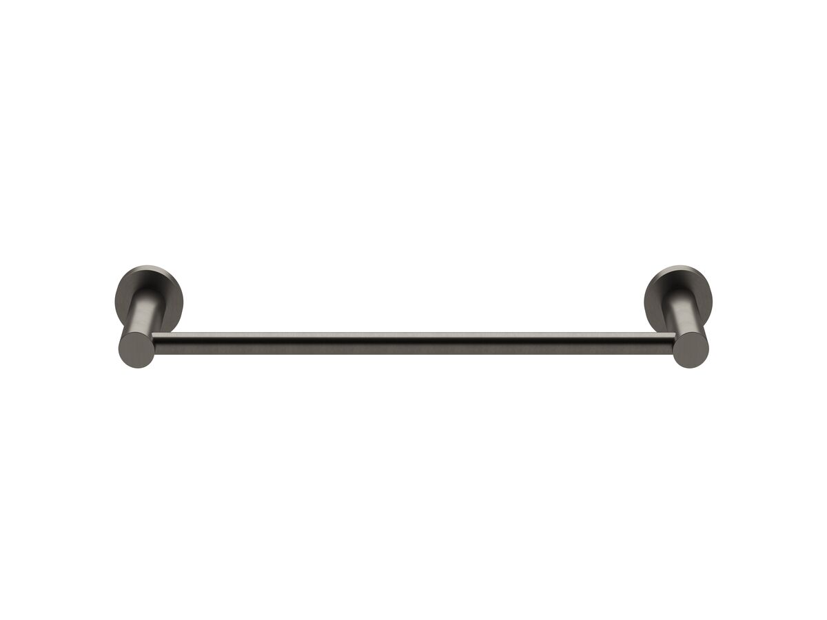 Sussex Pure Guest Towel Rail 300mm PVD Brushed Gunmetal
