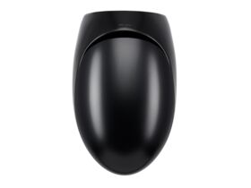 Supporting Image 3 - LAUFEN Alessi Rimless Wall Hung Pan with Soft Close Seat Matte Black (4 Star) - Top