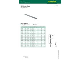 Specification Sheet - Walraven Wood Screw Zinc Plated