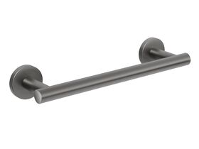 Hero - Roca Ona Single Towel Rail 300mm Brushed Gunmetal