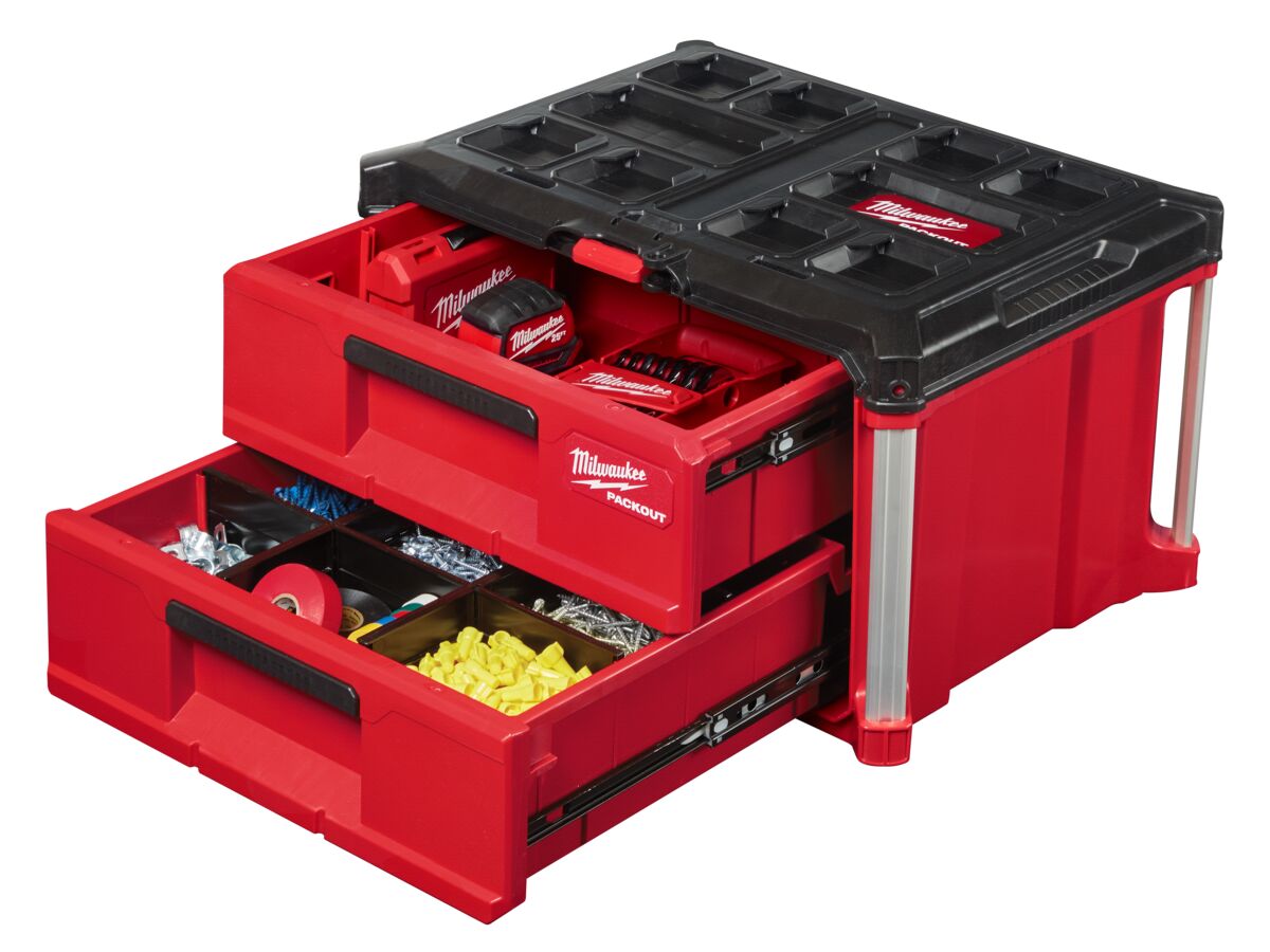 Milwaukee PACKOUT 2-Drawer Tool Box