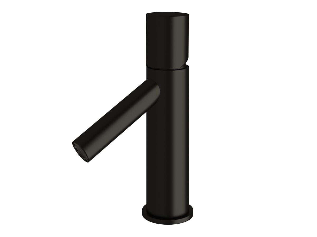 Sussex Pure Basin Mixer Tap PVD Matte Black (6 Star)