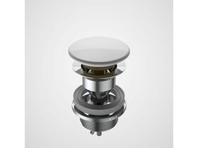 Caroma Basin Dome Pop Up Waste Axent White