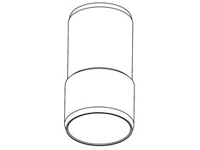 Raupiano Adaptor to PVC 75mm x 69mm