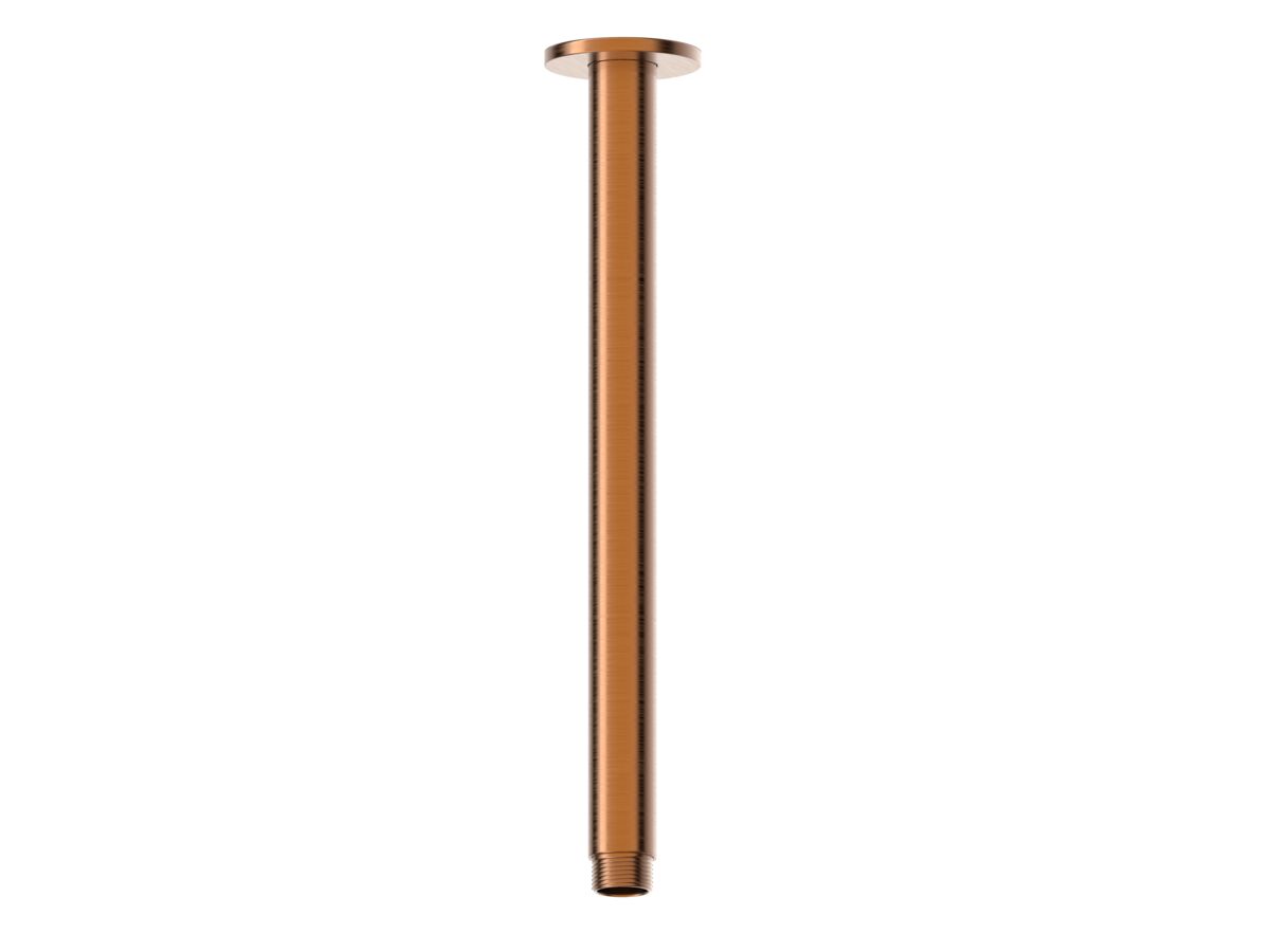 Hero - Mizu Drift Ceiling Shower Arm Only 300mm Brushed Bronze