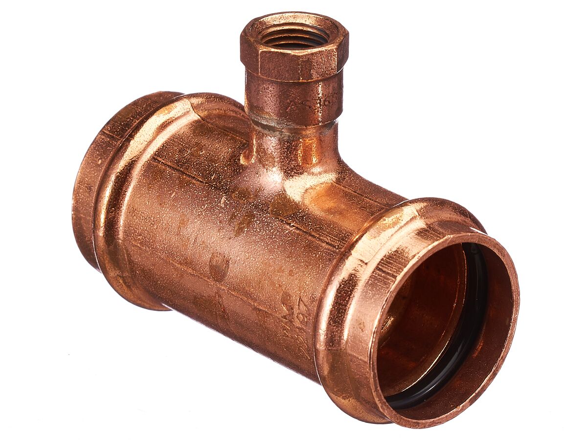 >B< Press Water Female Adaptor Tee 32mm x 32mm x 1/4"