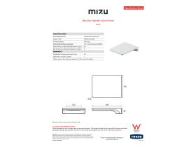 Specification Sheet - Mizu Bloc Waterfall Outlet Chrome