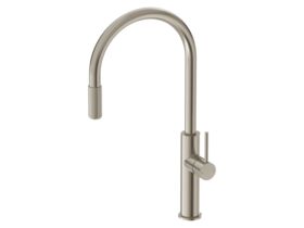 Hero - Mizu Drift 3 Way Filtered Gooseneck Sink Mixer Tap Brushed Nickel (5 Star) Lead Free