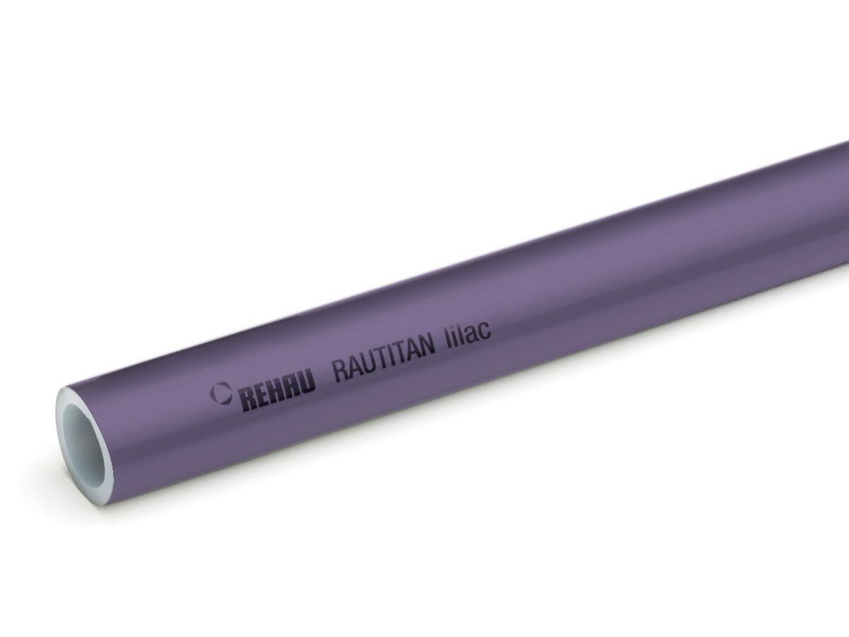 Rehau Pipe Lilac Straight