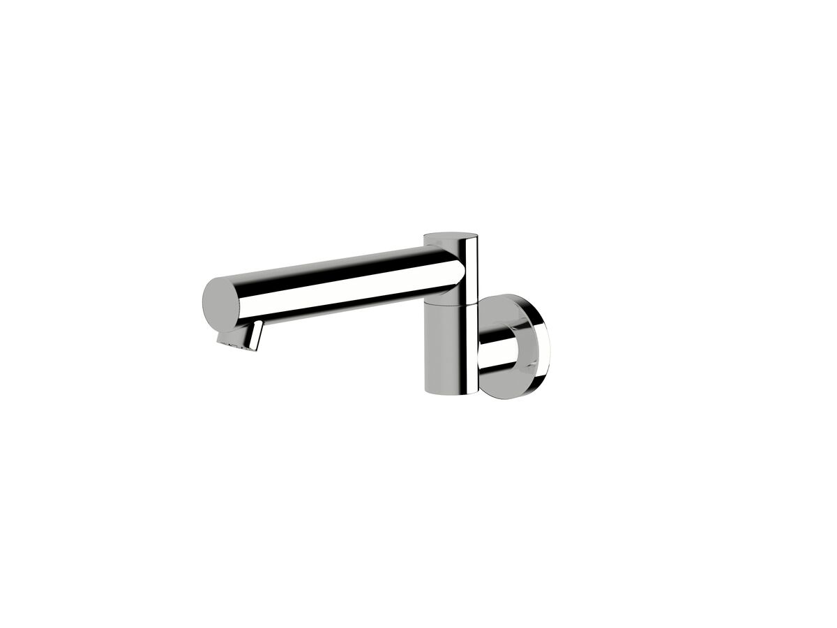 Sussex Scala Bath Outlet Swivel Straight 200mm Chrome
