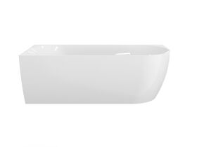 Posh Solus Back To Corner Freestanding Bath 1700mm Left Corner