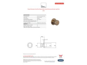 Specification Sheet - Faucet Strommen Vara Disc Shower Mixer Tap Kit Discovery Bronze Lead Free