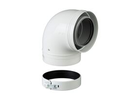 Thermann Commercial 32 Flue Elbow 90 Degree 100/150