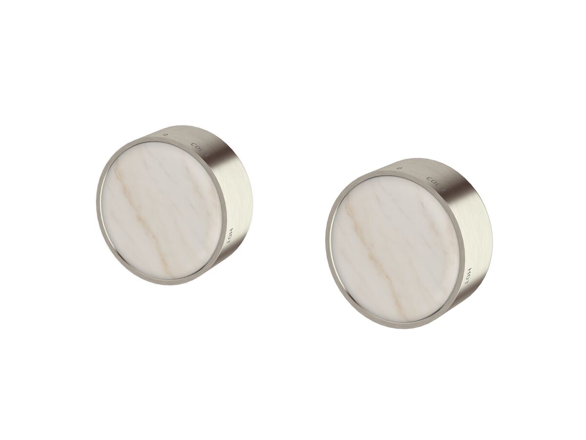 Supporting Image - Sussex Pure Elemental Progressive Dual Mixer System PVD Brushed Nickel Lead Free with Aurora Insert