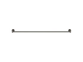 Sussex Pure Single Towel Rail 780mm PVD Brushed Gunmetal