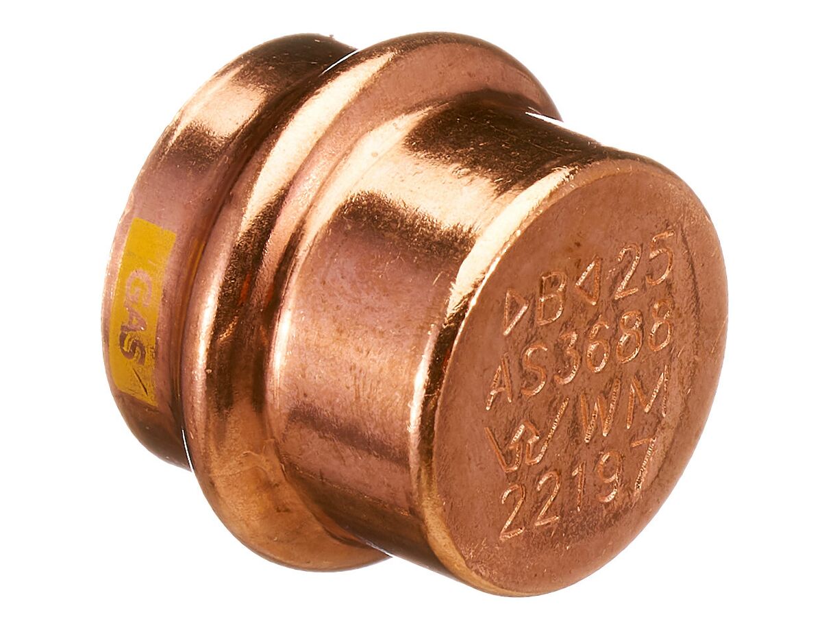 >B< Press Gas End Cap 25mm
