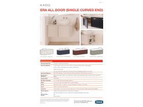 Technical Guide - Kado Era Single Curve All Door Vanity