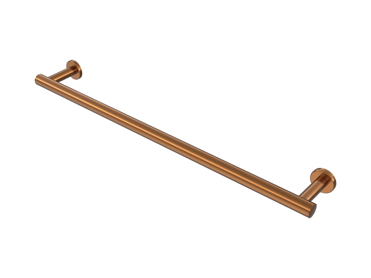 Supporting Image - Mizu Drift Single Towel Rail 600mm Brushed Bronze