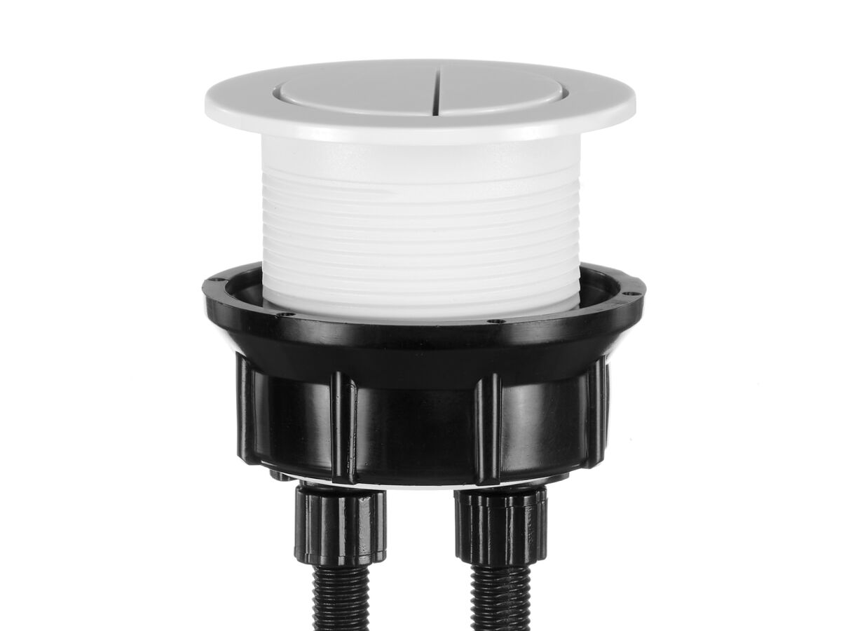 Kado Lux Flush Button Gloss White
