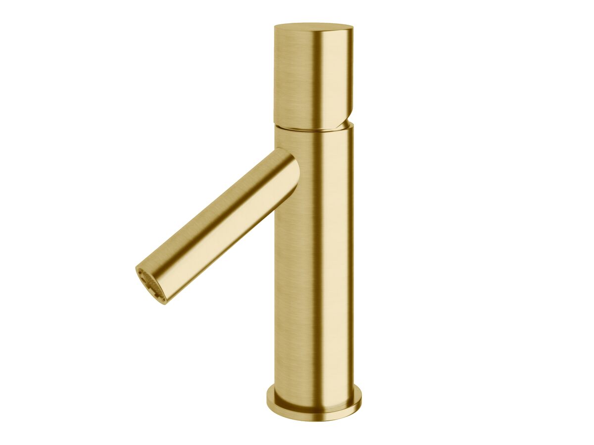 Sussex Pure Basin Mixer Tap PVD Brushed Gold (6 Star)