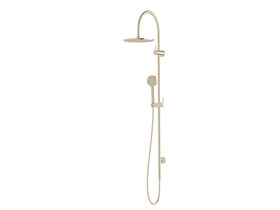 Hero - Sussex Scala Nova Twin Rail Shower PVD Brushed Platinum Gold
