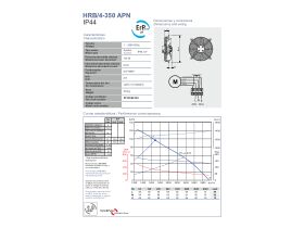 Specification Sheet - SolerPalau Fan 350mm 1Ph HRB/4-300APN