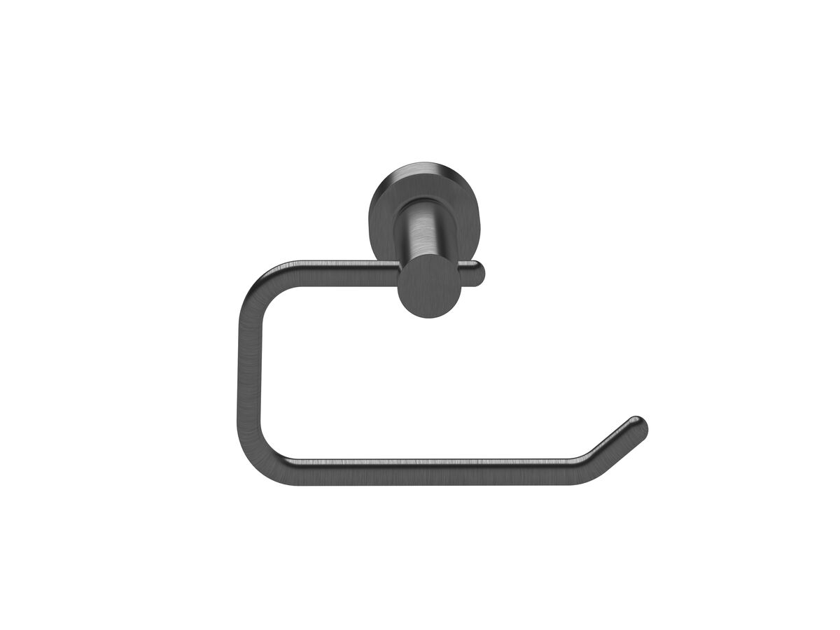 Scala Toilet Roll Holder LUX PVD Brushed Smoke Gunmetal