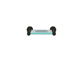 Scala Soap Dish LUX PVD Matte Opium Black