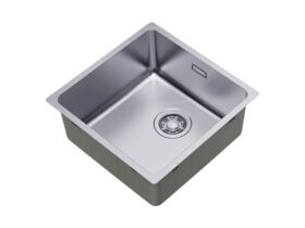 Supporting Image - Memo Oscar Inset/Undermount Single Bowl Sink 400mm Overflow No Taphole