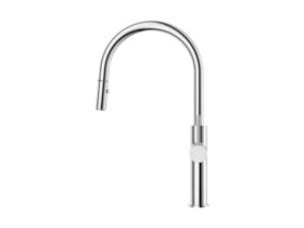 Supporting Image - Mizu Drift Pull Out Gooseneck Sink Mixer Curve 2 Function Chrome (5 Star)