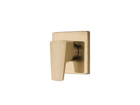 Voda Tide Vortex Shower Mixer Brushed Brass PVD
