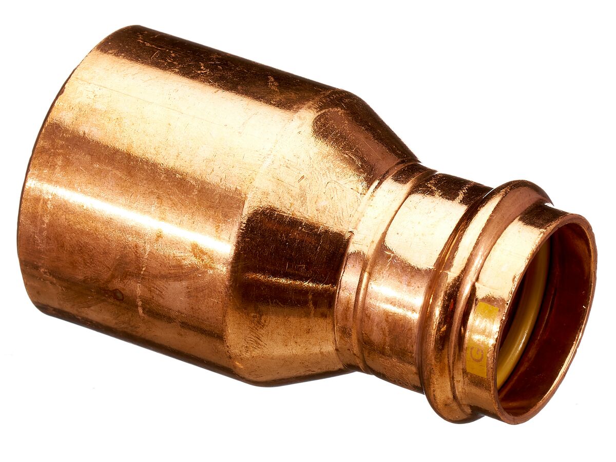 >B< Press Gas Fitting Reducer 50mm x 32mm