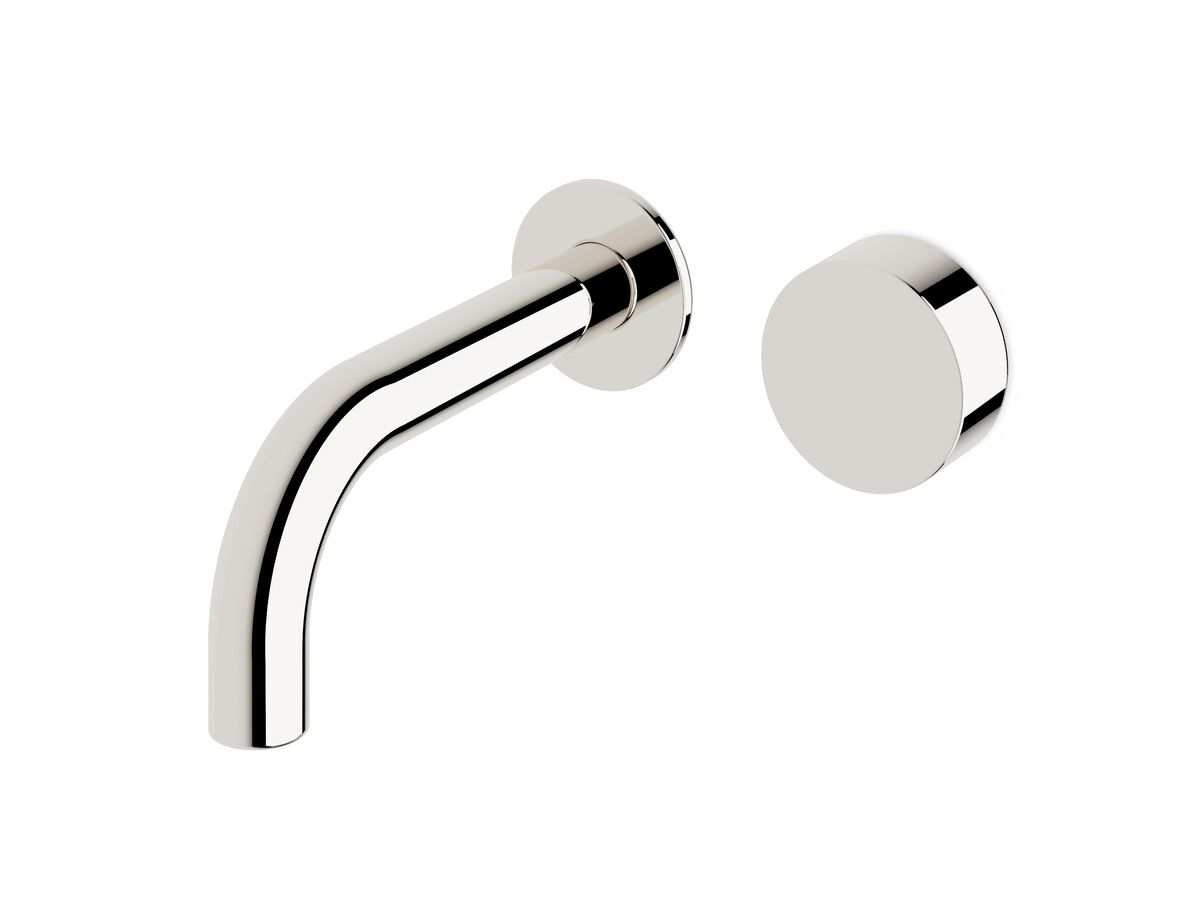 Sussex Pure Progressive Wall Basin Mixer Tap System 160mm Chrome (3 Star)