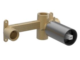 Hero - Roca Ona Wall Basin/Bath Mix Set Inwall Body Brushed Gunmetal Lead Free