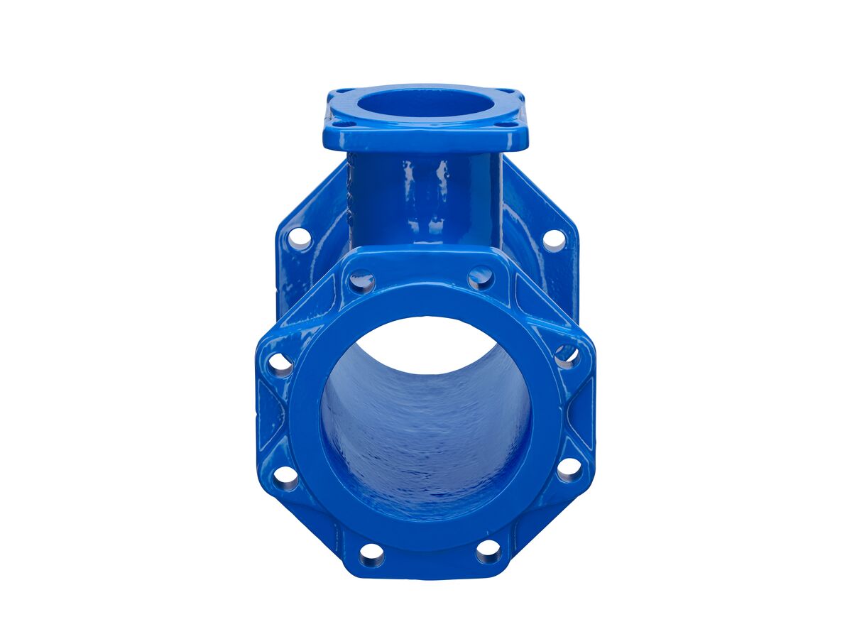 Dimax Ductile Iron Tee (Flange x Flange x Flange) PN16 B5 150mm x 100mm