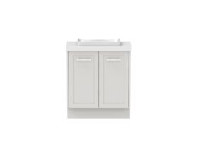 Hero - Kado Lux Ensuite All Door 750mm Floor Mount Centre Basin 50mm Top