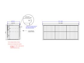 ISSY Custom Cloud II 1501-1800mm x 400-550mm x 610mm Wall Hung Vanity Unit 6 Touch Latch Drawers Semi Inset (No Basin)