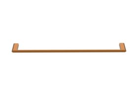 Supporting Image - Mizu Soothe Single Towel Rail 750mm Brushed Bronze - Front