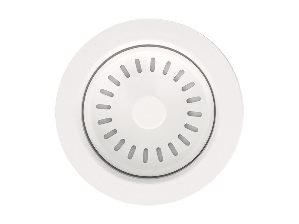 Memo Basket Plug & Waste 90mm x 50mm Universal Matte White
