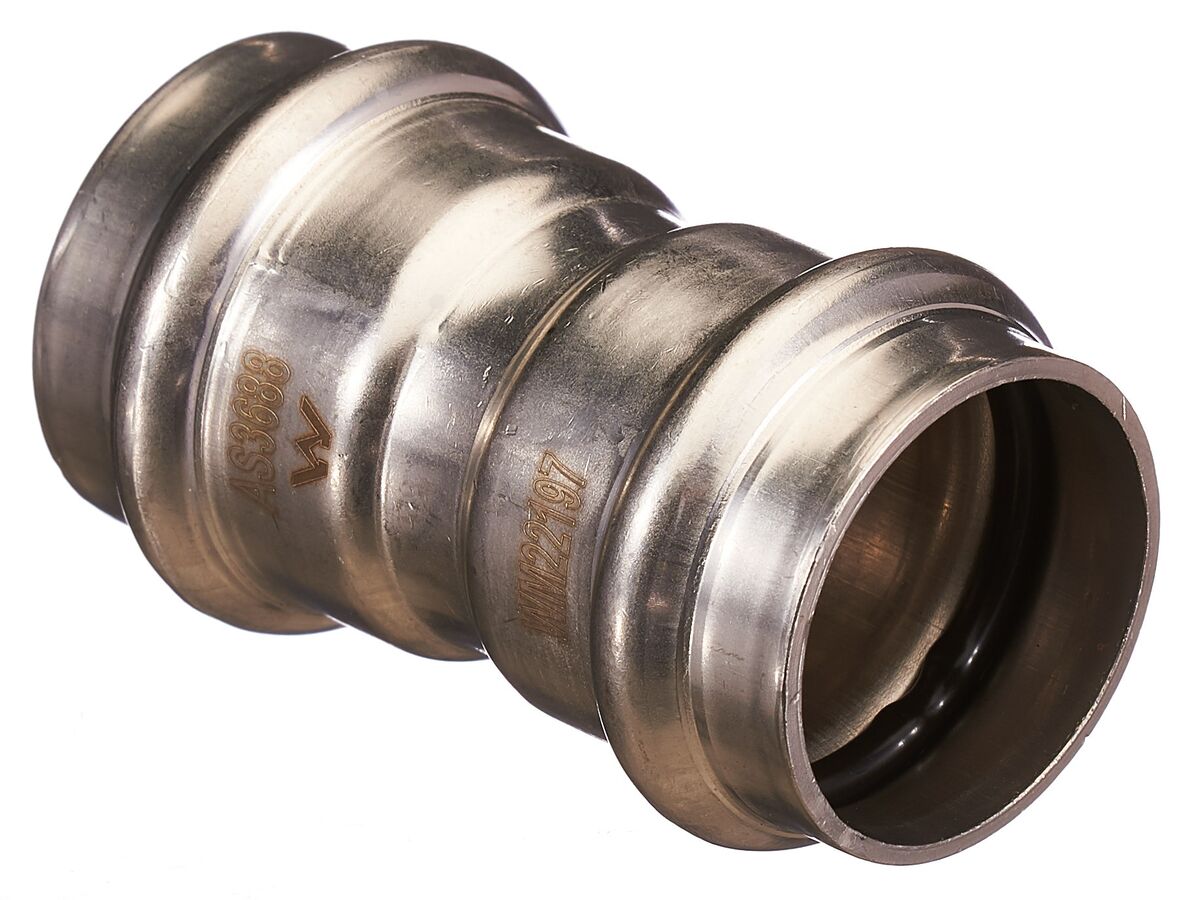 >B< Press Stainless Steel Coupler 28mm